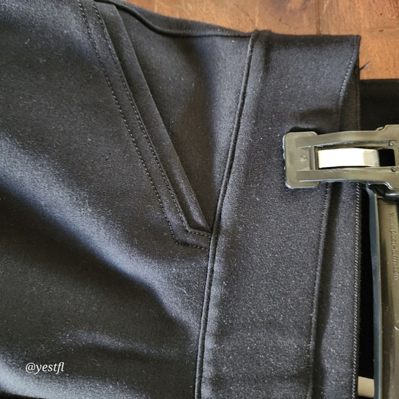 SPANX - The Perfect Pant, Ankle Backseam Skinny in Classic Black S - Picture 6 of 7